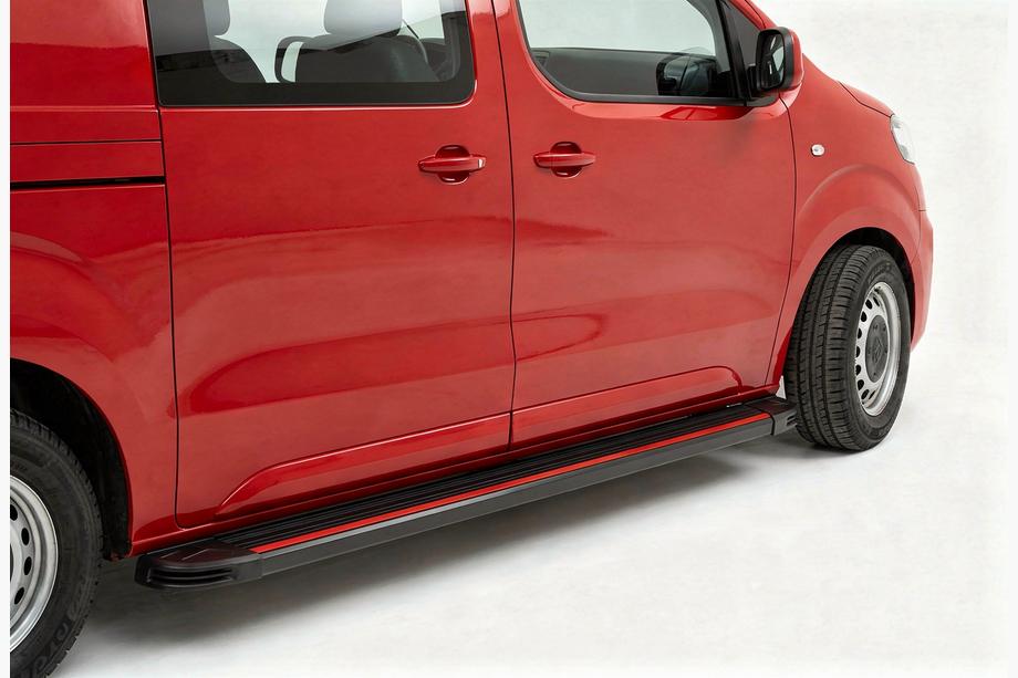 Citroen Jumpy/Dispatch 2017– Sānu pakāpieni Maya Red (2 gab., alumīnijs) Image