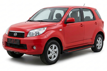 Daihatsu Terios 2006–2017 Sānu pakāpieni Maya Red (2 gab., alumīnijs) foto 1