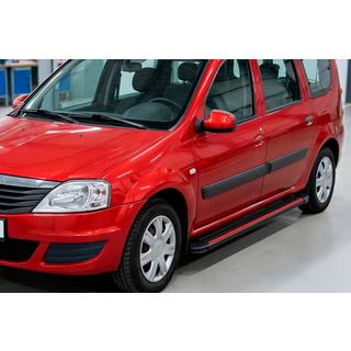 Sānu pakāpieni Maya Red (2 gab., alumīnijs) Dacia Logan MCV 2004–2014 foto 1