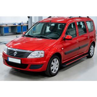 Sānu pakāpieni Maya Red (2 gab., alumīnijs) Dacia Logan MCV 2004–2014 foto 3