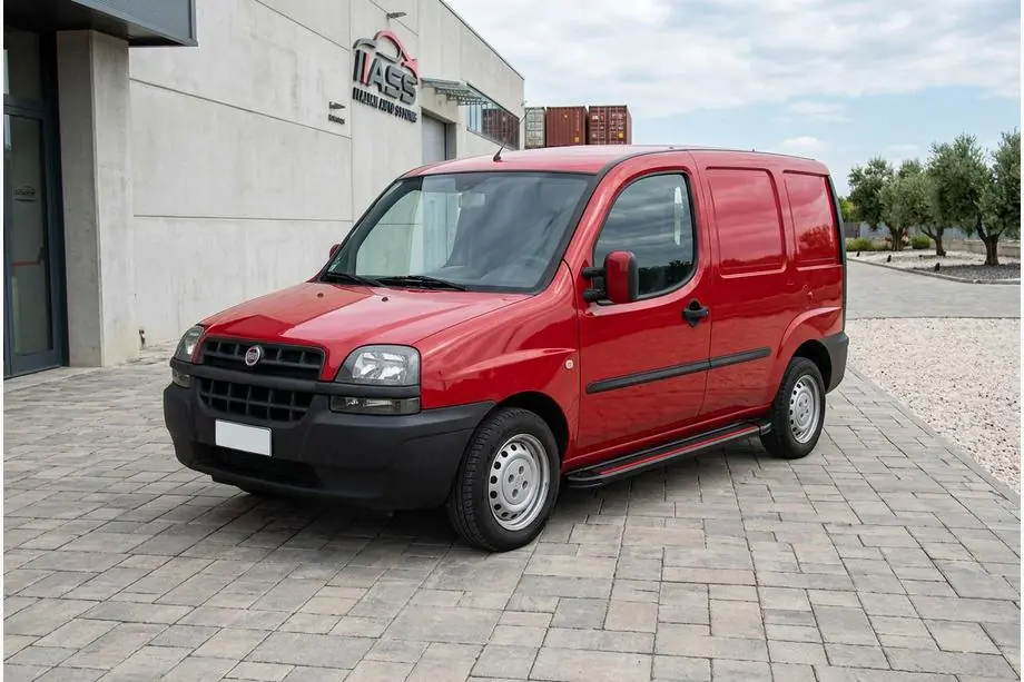 Fiat Doblo I 2001–2005 Sānu pakāpieni Maya Red (2 gab., alumīnijs) Image