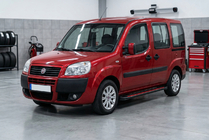 Fiat Doblo I 2005–2010 Sānu pakāpieni Maya Red (2 gab., alumīnijs) foto 1