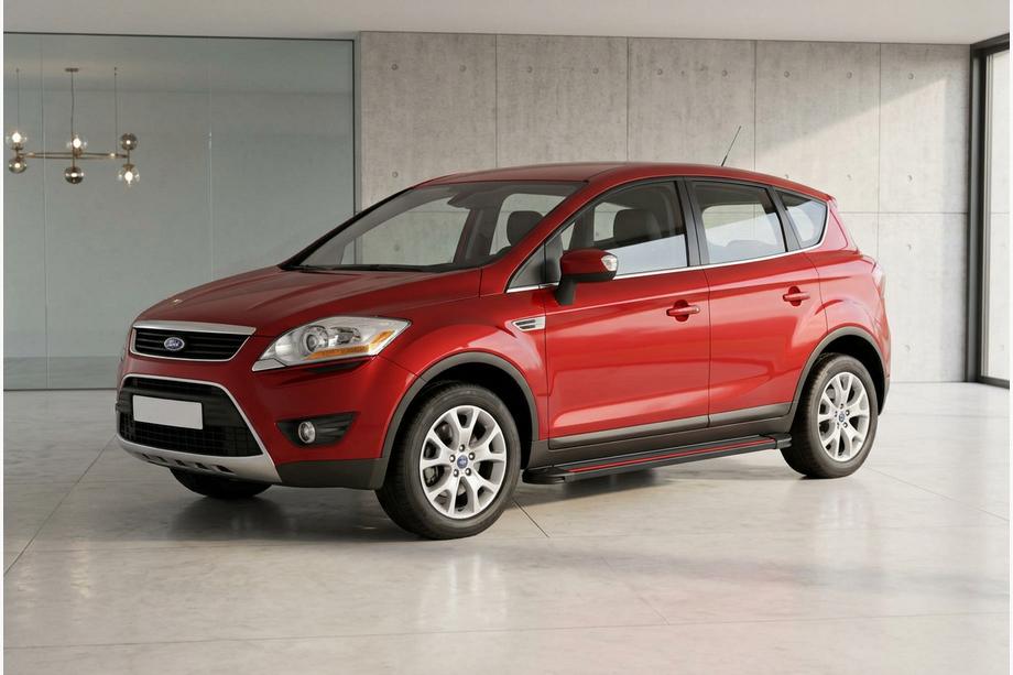Ford Kuga 2008–2013 Sānu pakāpieni Maya Red (2 gab., alumīnijs) Foto 1