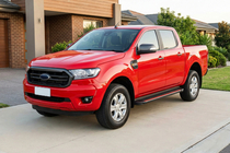 Ford Ranger 2011–2022 Sānu pakāpieni Maya Red (2 gab., alumīnijs) foto 1