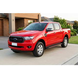 Sānu pakāpieni Maya Red (2 gab., alumīnijs) Ford Ranger 2011–2022 foto 1