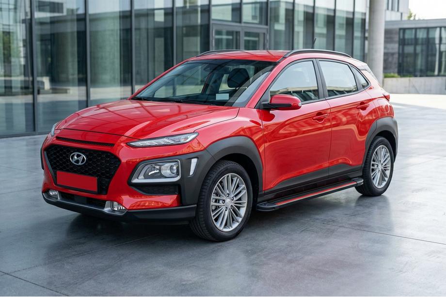 Hyundai Kona 2017–2023 Sānu pakāpieni Maya Red (2 gab., alumīnijs) Image