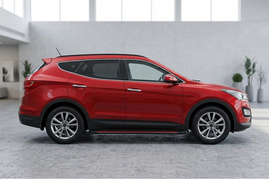 Hyundai Santa Fe 3 2012–2018 Sānu pakāpieni Maya Red (2 gab., alumīnijs) Foto 1