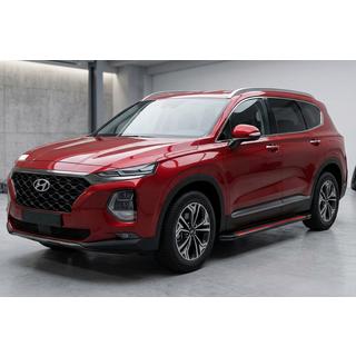 Sānu pakāpieni Maya Red (2 gab., alumīnijs) Hyundai Santa Fe 4 2018–2023 foto 1