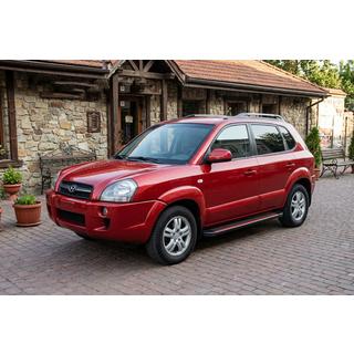 Sānu pakāpieni Maya Red (2 gab., alumīnijs) Hyundai Tucson JM 2004– foto 1