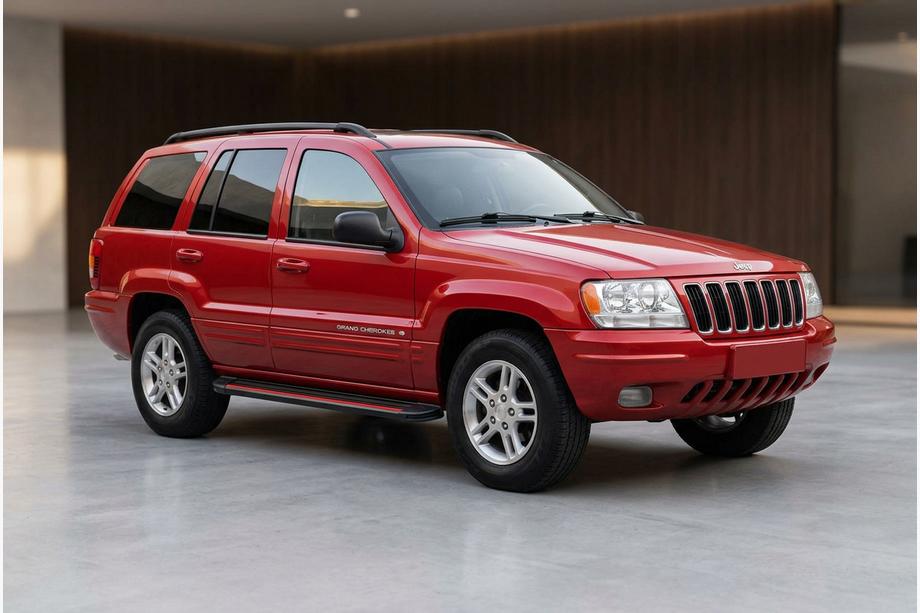 Jeep Grand Cherokee WJ 1999–2004 Sānu pakāpieni Maya Red (2 gab., alumīnijs) Image