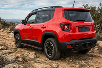 Jeep Renegade 2014– Sānu pakāpieni Maya Red (2 gab., alumīnijs) foto 1