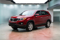 Kia Sorento II XM 2009–2014 Sānu pakāpieni Maya Red (2 gab., alumīnijs) 2013-2016 foto 1