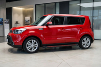 Kia Soul II 2013–2018 Sānu pakāpieni Maya Red (2 gab., alumīnijs) foto 1