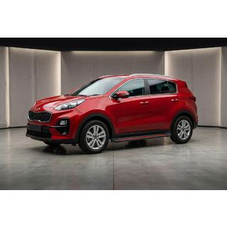 Sānu pakāpieni Maya Red (2 gab., alumīnijs) Kia Sportage 2015–2021 foto 1