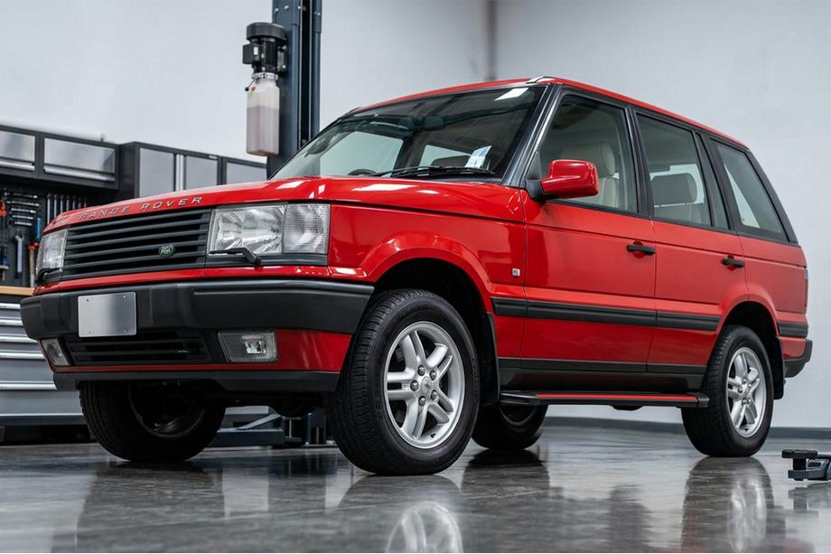 Range Rover II P38A 1997–2002 Sānu pakāpieni Maya Red (2 gab., alumīnijs) Image