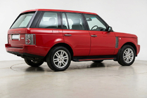 Range Rover III L322 2002–2012 Sānu pakāpieni Maya Red (2 gab., alumīnijs) foto 1