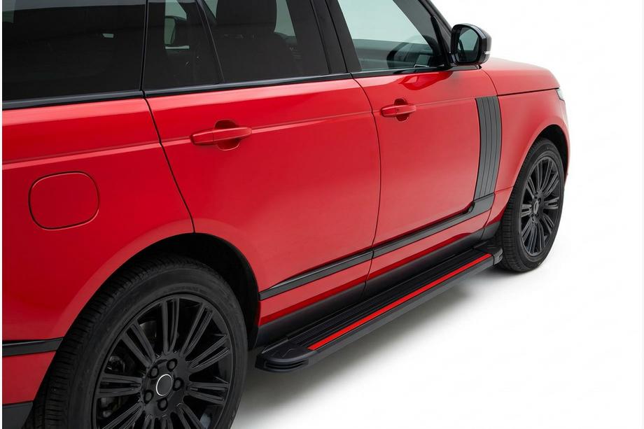 Range Rover IV L405 2013–2021 Sānu pakāpieni Maya Red (2 gab., alumīnijs) Image