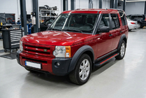 Land Rover Discovery III 2004–2009 Sānu pakāpieni Maya Red (2 gab., alumīnijs) foto 1