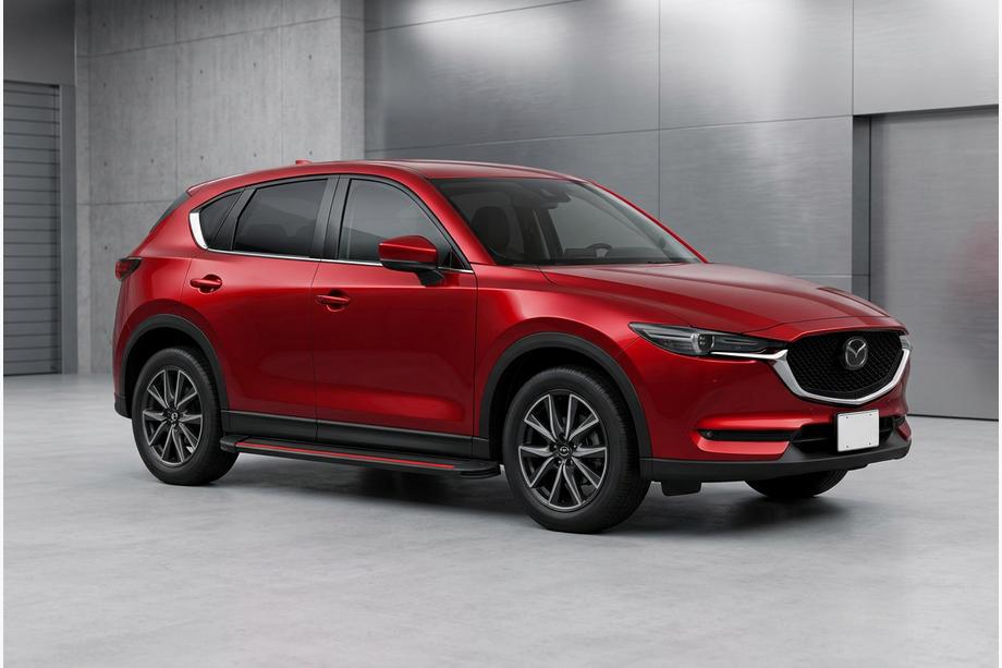Mazda CX-5 2017–2025 Sānu pakāpieni Maya Red (2 gab., alumīnijs) Image