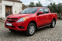 Mazda BT-50 2012– Sānu pakāpieni Maya Red (2 gab., alumīnijs) foto 1