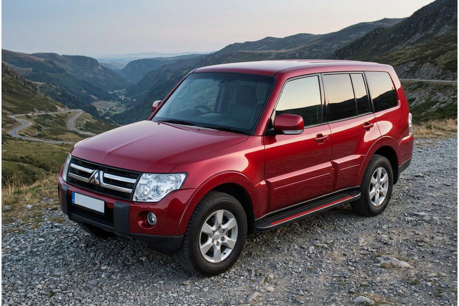 Mitsubishi Pajero Wagon IV 2006–2021 Sānu pakāpieni Maya Red (2 gab., alumīnijs) Image