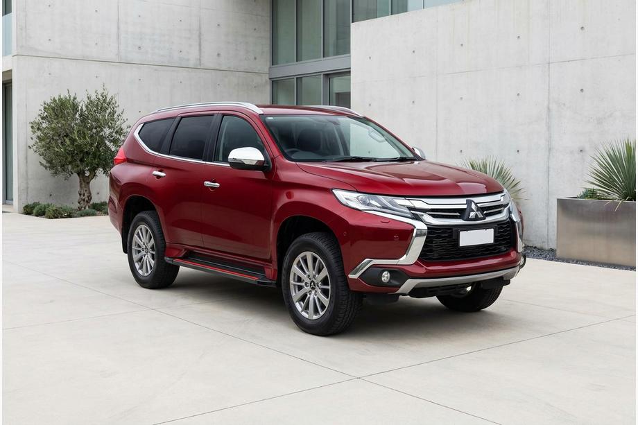 Mitsubishi Pajero Sport 2015– Sānu pakāpieni Maya Red (2 gab., alumīnijs) Image