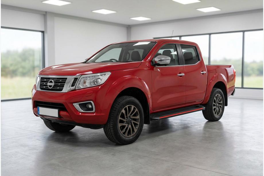Nissan Navara/NP300 2016– Sānu pakāpieni Maya Red (2 gab., alumīnijs) Image