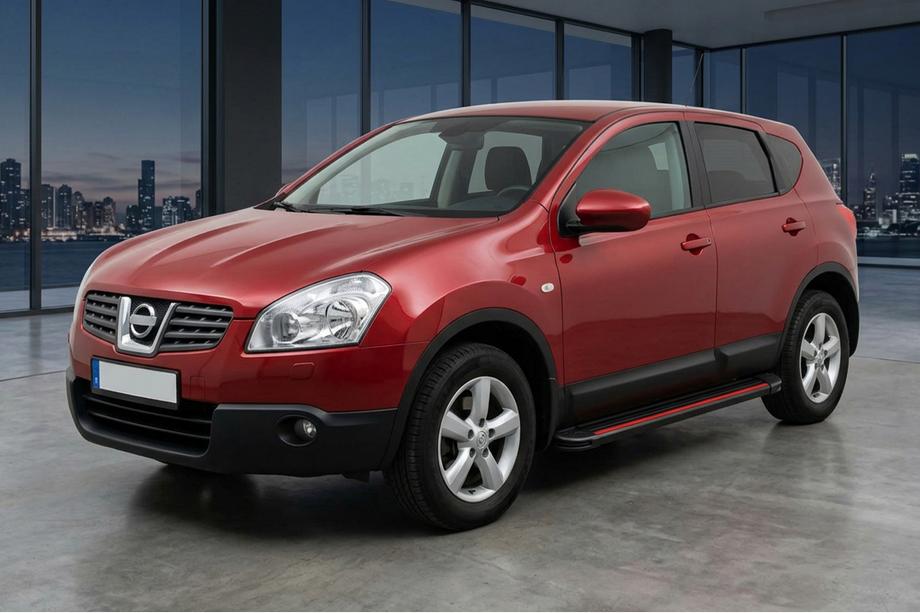Nissan Qashqai 2007–2010 Sānu pakāpieni Maya Red-Black (2 gab., alumīnijs) Image