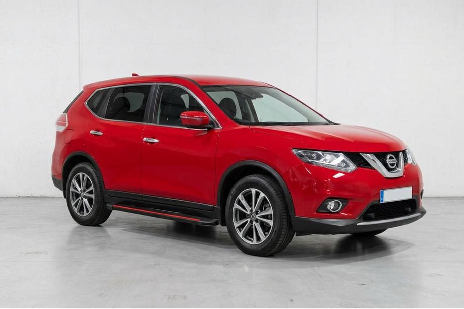 Nissan X-trail T32/Rogue 2014–2021 Sānu pakāpieni Maya Red (2 gab., alumīnijs) Image