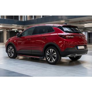 Sānu pakāpieni Maya Red (2 gab., alumīnijs) Opel Grandland X 2017– foto 1