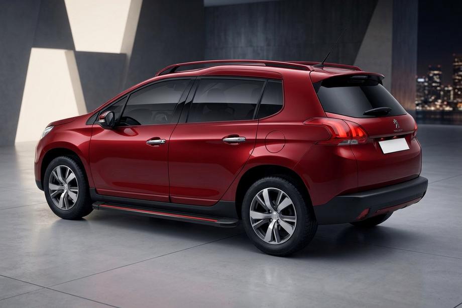 Peugeot 3008 2008–2016 Sānu pakāpieni Maya Red (2 gab., alumīnijs) 2008-2014 Image