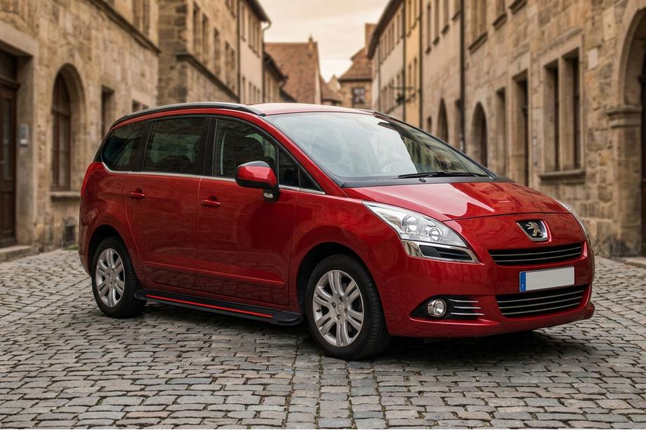 Peugeot 5008 2009–2016 Sānu pakāpieni Maya Red (2 gab., alumīnijs) Foto 1
