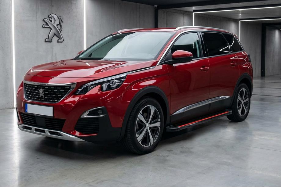Peugeot 5008 2016–2023 Sānu pakāpieni Maya Red (2 gab., alumīnijs) Image