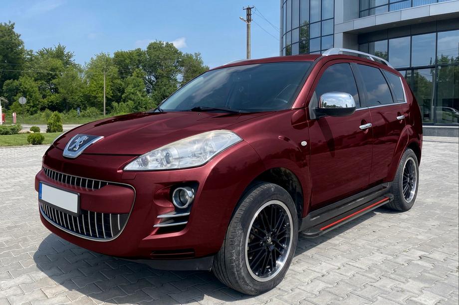Peugeot 4007 2007–2013 Sānu pakāpieni Maya Red (2 gab., alumīnijs) Image