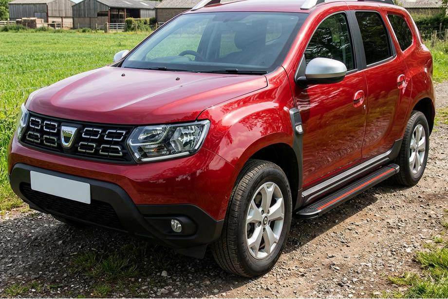 Renault Duster 2018–2024 Sānu pakāpieni Maya Red (2 gab., alumīnijs) Image