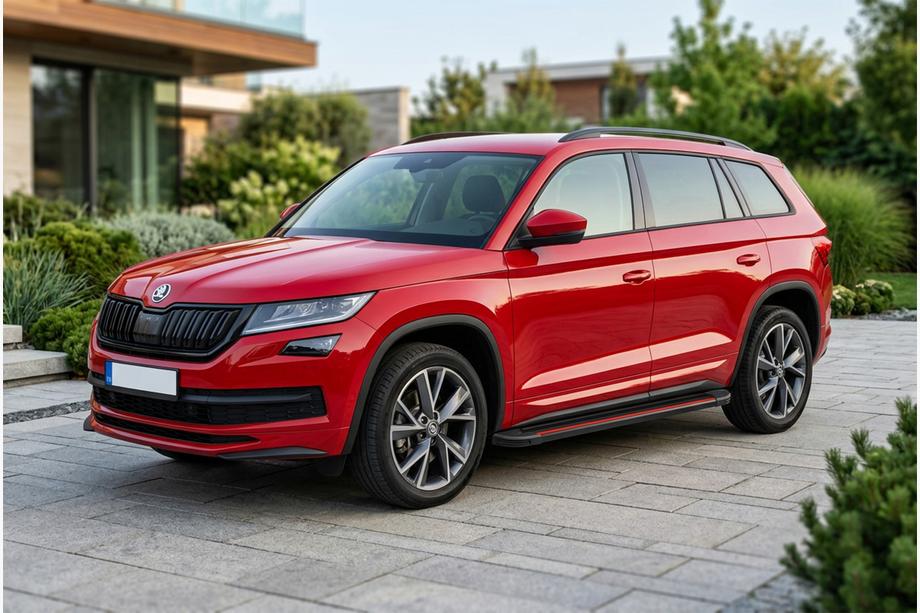 Skoda Kodiaq 2016–2023 Sānu pakāpieni Maya Red (2 gab., alumīnijs) Image