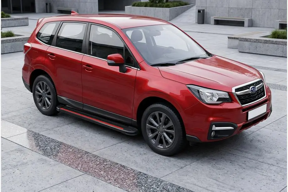 Subaru Forester 2013–2018 Sānu pakāpieni Maya Red (2 gab., alumīnijs) Image