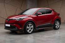 Toyota C-HR 2016–2023 Sānu pakāpieni Maya Red (2 gab., alumīnijs) foto 1
