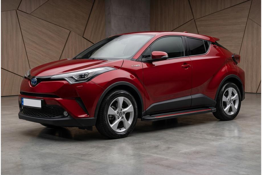 Toyota C-HR 2016–2023 Sānu pakāpieni Maya Red (2 gab., alumīnijs) Image