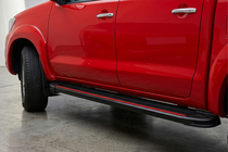 Toyota Hilux 2006–2015 Sānu pakāpieni Maya Red (2 gab., alumīnijs) foto 1