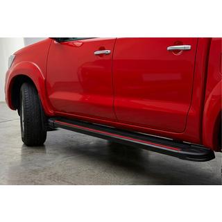 Sānu pakāpieni Maya Red (2 gab., alumīnijs) Toyota Hilux 2006–2015 foto 1