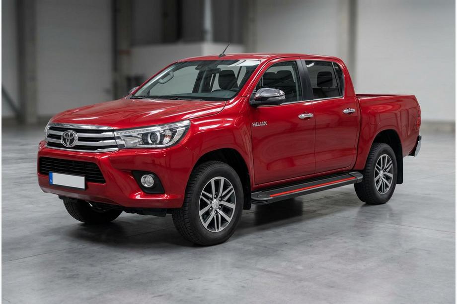 Toyota Hilux 2015– Sānu pakāpieni Maya Red (2 gab., alumīnijs) Foto 1