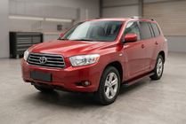 Toyota Highlander 2008–2013 Sānu pakāpieni Maya Red (2 gab., alumīnijs) foto 1