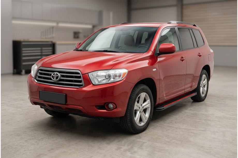 Toyota Highlander 2008–2013 Sānu pakāpieni Maya Red (2 gab., alumīnijs) Image