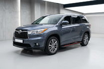 Toyota Highlander 2013–2019 Sānu pakāpieni Maya Red (2 gab., alumīnijs) foto 1