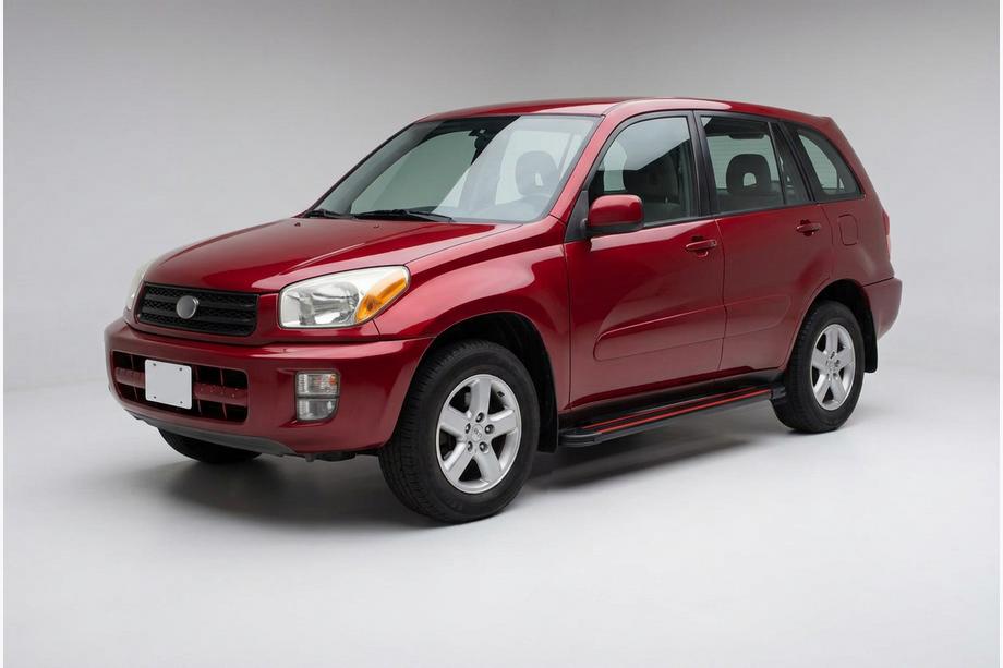 Toyota Rav 4 2001–2005 Sānu pakāpieni Maya Red (2 gab., alumīnijs) Foto 1