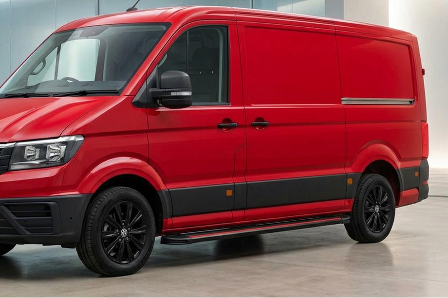 Volkswagen Crafter 2016– Sānu pakāpieni Maya Red (2 gab., alumīnijs) Vidējā riteņu bāze Image