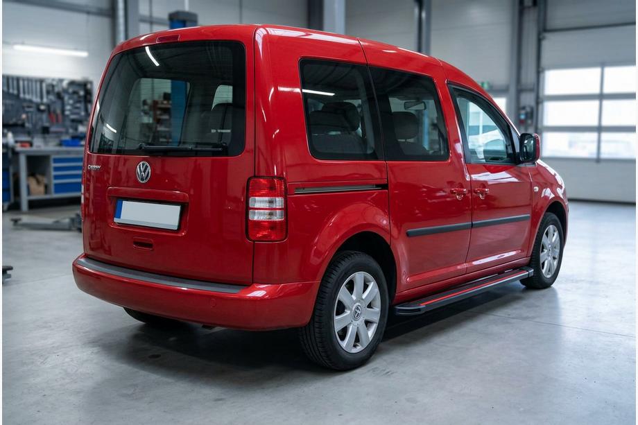Volkswagen Caddy 2004–2010 Sānu pakāpieni Maya Red (2 gab., alumīnijs) Image