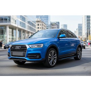 Sānu sliekšņi Maya Blue (2 gab., alumīnijs) Audi Q3 2011–2019 foto 1