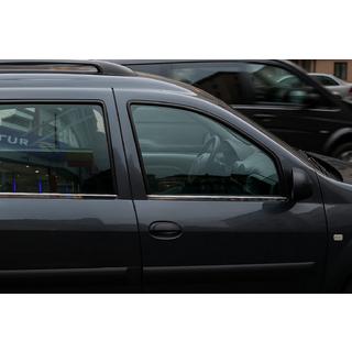 Ārējās logu apmales (4 gab., nerūsējošais tērauds) Lada Largus 2012– foto 3